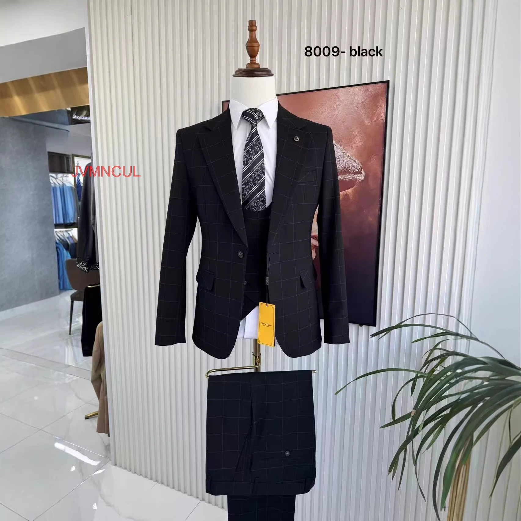 2026 Herenmode Geruite 3-delig - Men'S Formal Wear Waistcoat recensie en prijs