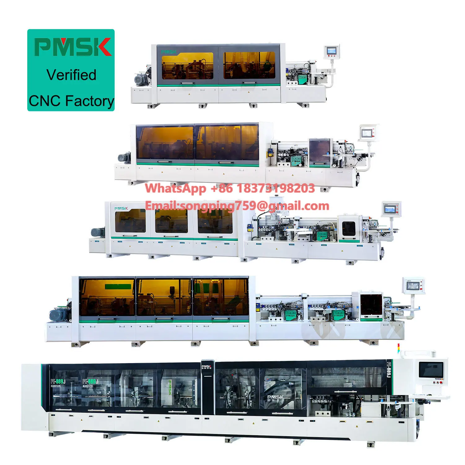 

Furniture 5 Function Pre-milling Corner Edge Banding Machine
