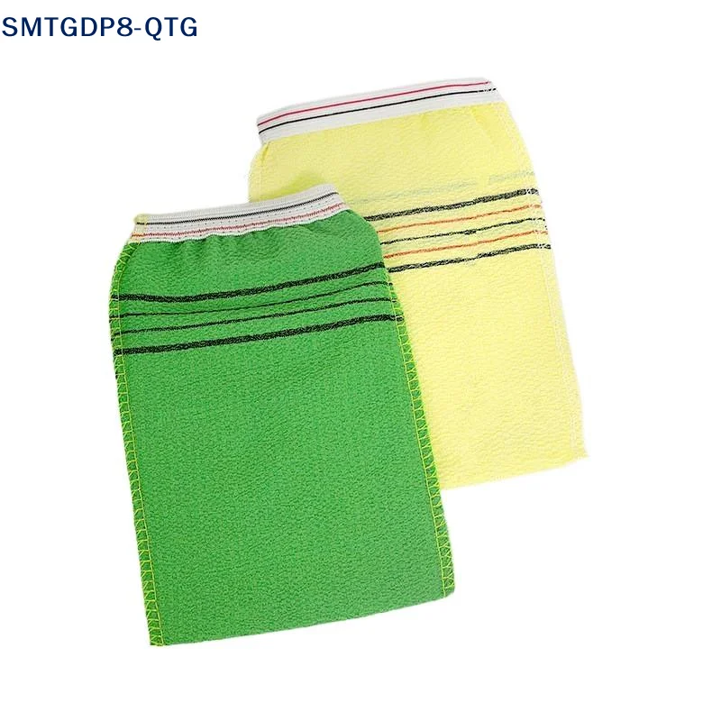 

Hot！5Pcs Exfoliating Bath Pad Towels Set Korean Italy Asian Exfoliating Bath Washcloth Body Scrub Shower Soft Polyester Cotton