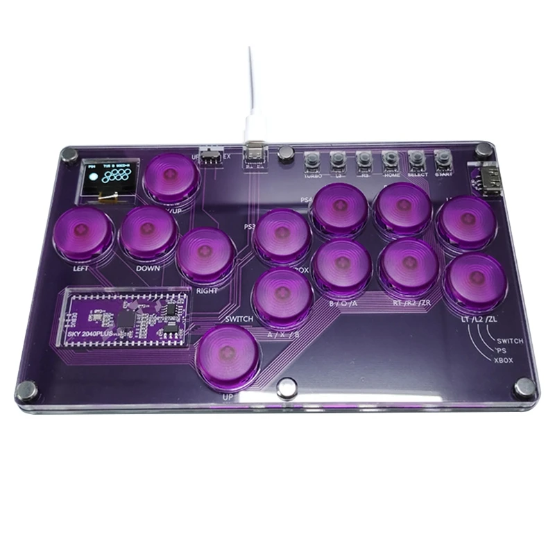

B04B-13Key Joystick Hitbox Keyboard Arcade Stick Controller For PS4/PS3/Switch/Steam Arcade Hitbox Controller Fight Sticks