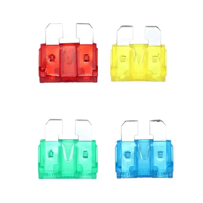 【40-10PCS】 Standard Blade Fuse Kit 1A 2A 3 4 5 7.5 10 15 20 25 30 35 40 45 50A Automotive Medium Fuses for Cars/Trucks