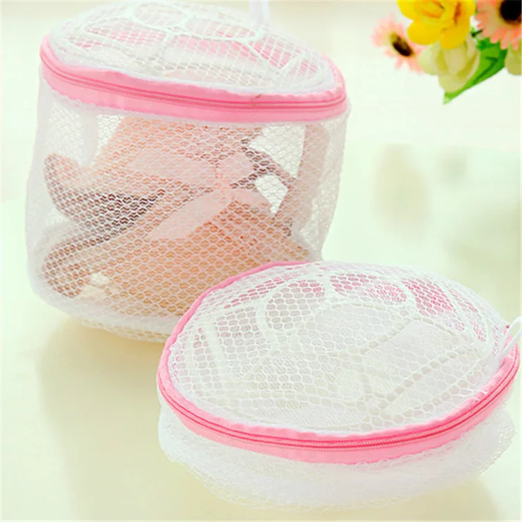 Hot 1Pcs 150X150mm Clothes Washing Machine laundry bags Bra Aid Hosiery Shirt Sock Lingerie Saver Mesh Net Wash Bag Pouch Basket