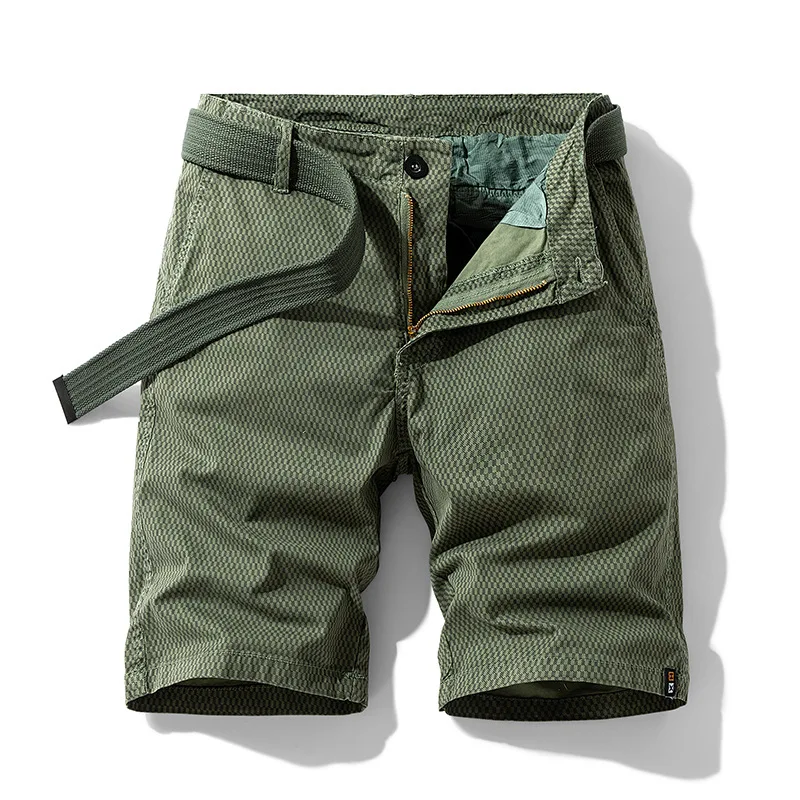 2025 Summer Cargo Shorts Men's Thin Loose Casual Pants Simple Work Clothes Camouflage Wear-resistant Sports Shorts For Man
