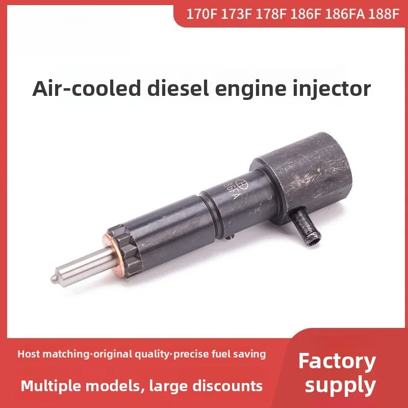 Tiller Air-cooled Diesel Engine Parts 170F 173F 178F 188F 186F 186FA Fuel Injector Assembly