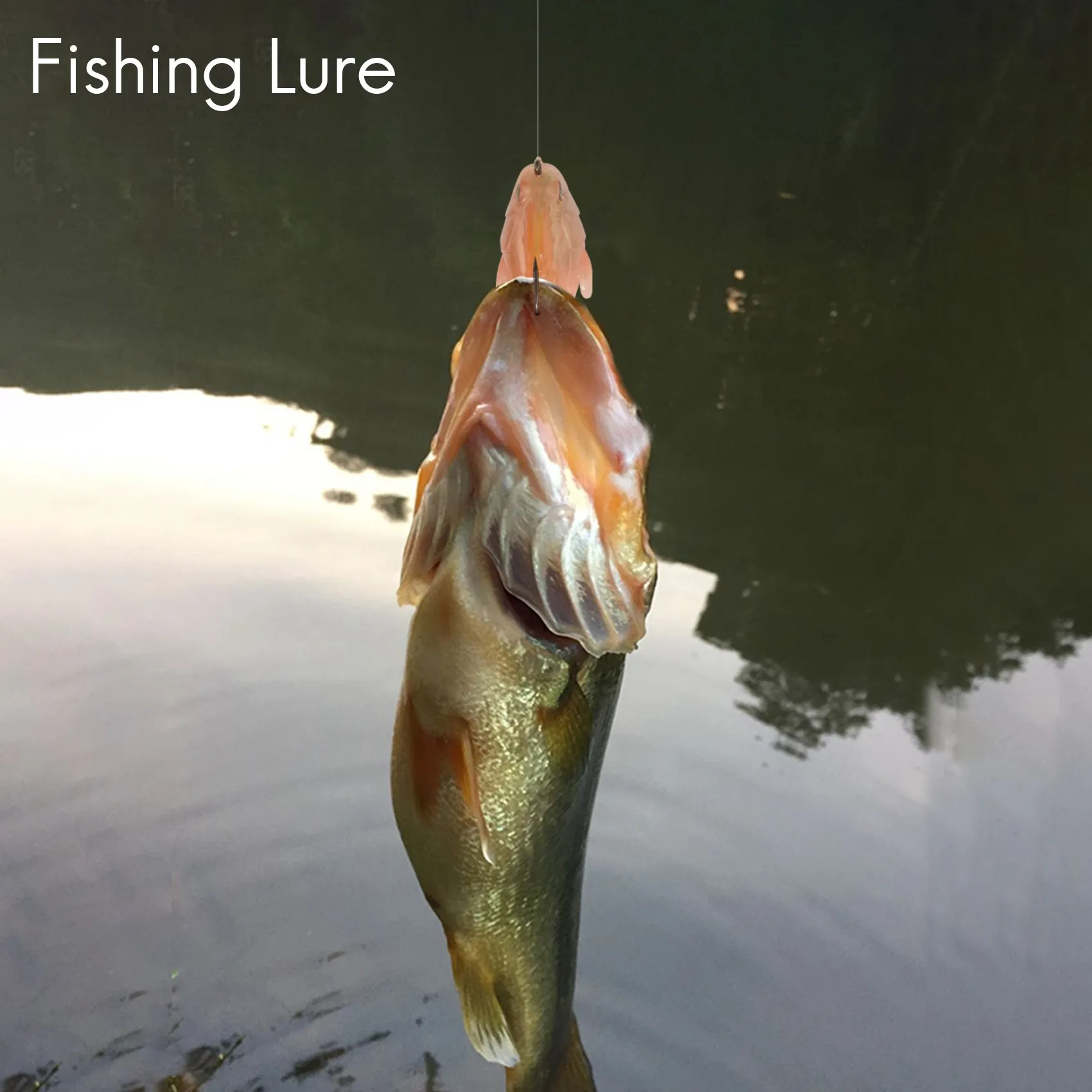 Stable- Soft Fishing Lure Soft Bait Lead Jig Dark Sleeper Swimbaits Soft Lure Fishing Lure Bass Shad for Fishing Perch