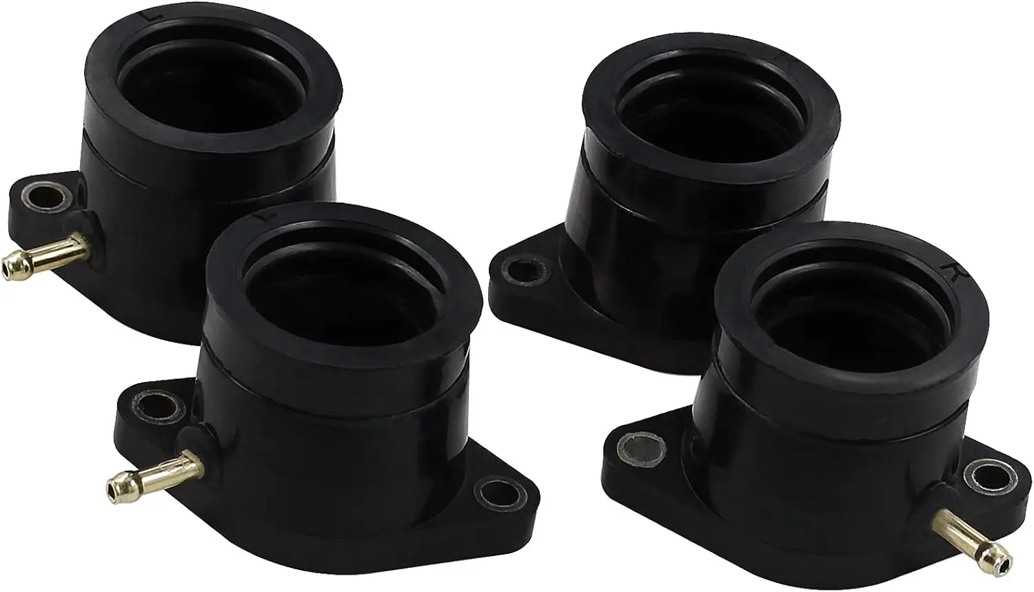 Intake Manifold Boots Joint 5G2-13586-02-00 Replacement for Yamaha XJ650 Maxim 1981 1982 1983/ XJ750 Seca 1981 1982 1983