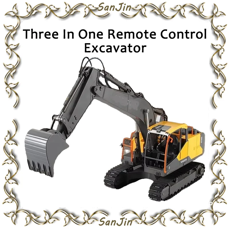 Shuangying E568 Children's Remote-controlled Toy Excavator Electric Remote-controlled Alloy Excavator Excavator