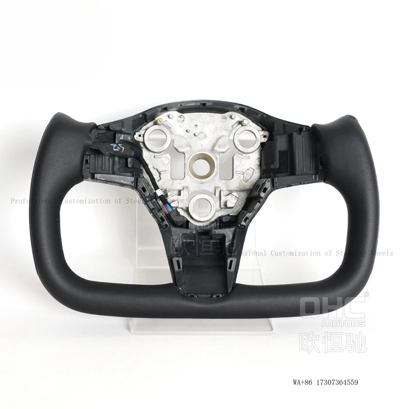 Suitable for Tesla Model X/3/Y/S modification and upgrade with heated YOKE car steering wheel assembly