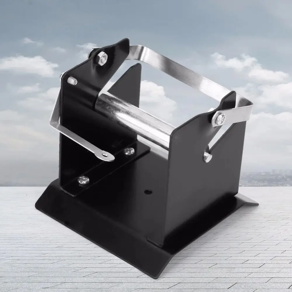 

Tin Management Universal Solder Dispenser Rotating Shaft Metal Frame Welding Frame Cast Heat Resistant Long Serve Life