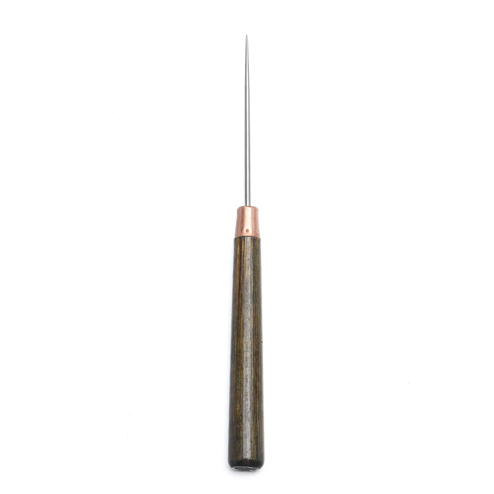 Shoes Leather Tool Repair Needles Wood Handle Sewing Accessories Sewing Awls Stitching Awl Cone Needle
