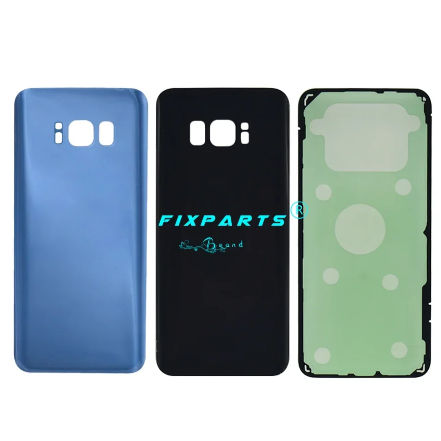 Back Glass For SAMSUNG Galaxy S8 G950 Back Battery Cover Door Rear Glass Housing Case For 6.2