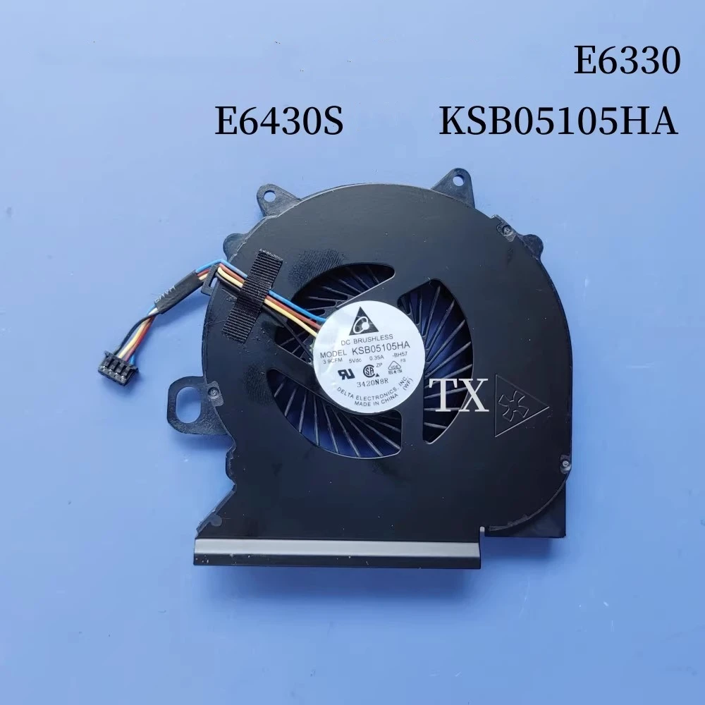 Free shipping brand new original suitable for Dell Latitude E6330 E6430s fan KSB05105HA laptop fan