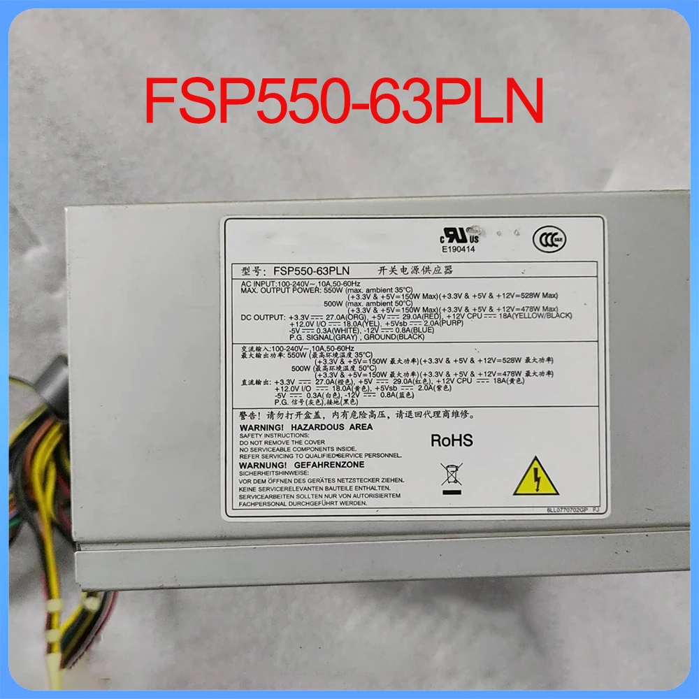 For FSP 550W Switching Power Supply FSP550-63PLN