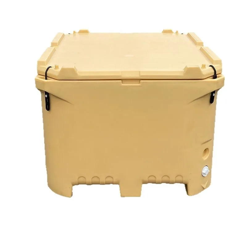 

FOR outdoor freezer freezer, seafood processed food box 660L thermal insulation freezer