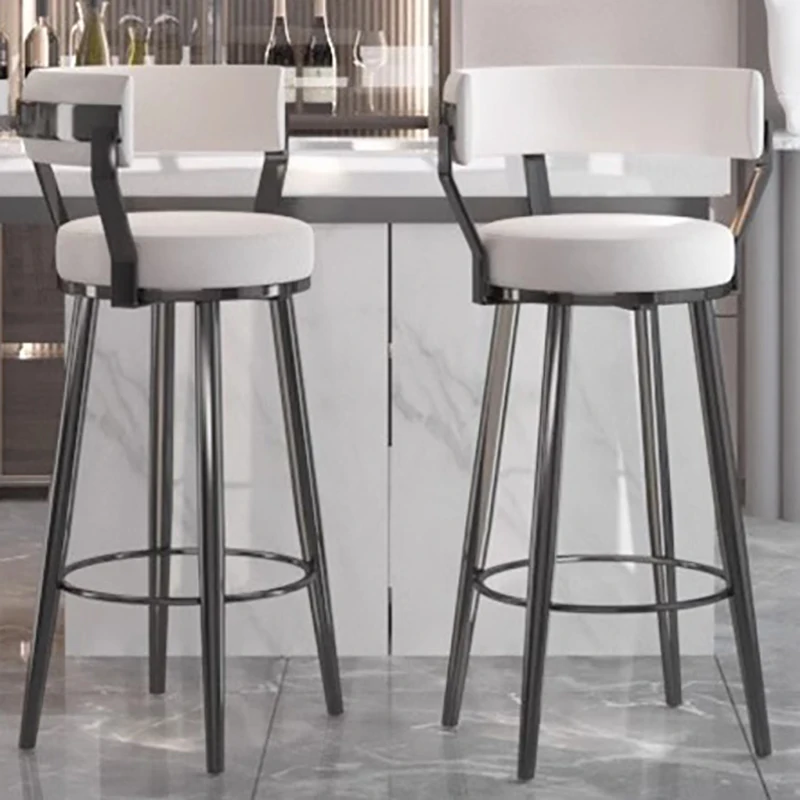 Waiting Reinforce Bar Stool Make Up Counter Design European Bar Stool Reception Desk Luxury Taburetes Altos Cocina Furniture