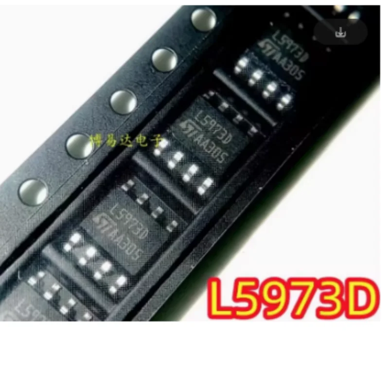 10PCS L5973D SOIC8 250kHz DC-DC Step Down Converter 2.5A Switch Current Power Management Chip