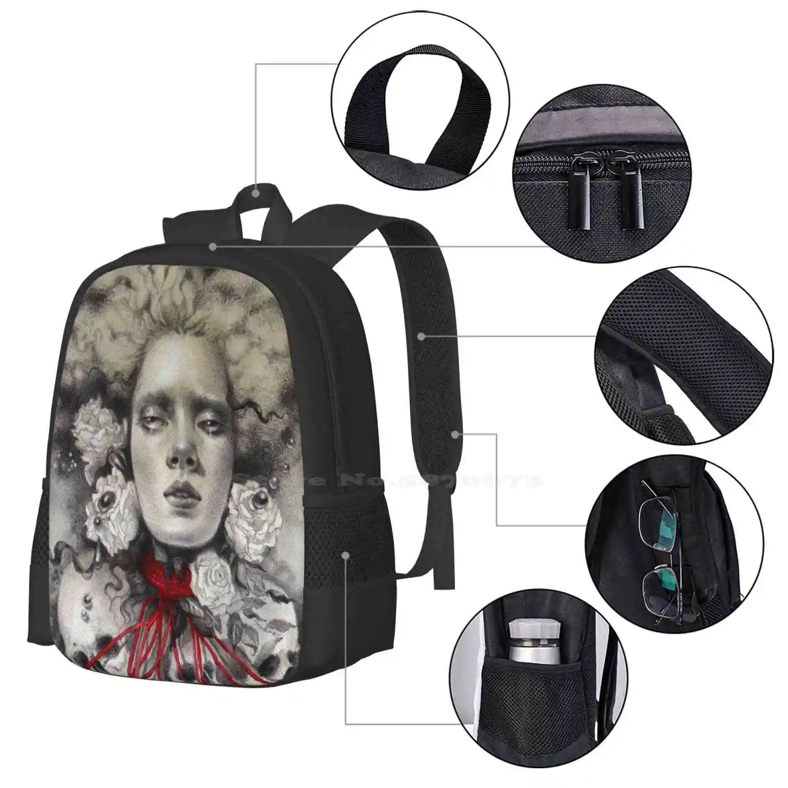 The Fates New Arrivals Unisex Bags Student Bag Backpack