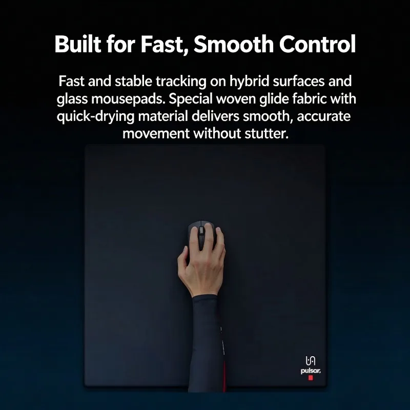 Pulsar ES Blue Gaming Ice Sleeve Customized Nylon Smooth Sweat-proof Arm Sleeves for E-sports Mechanical Keyboard Accessories