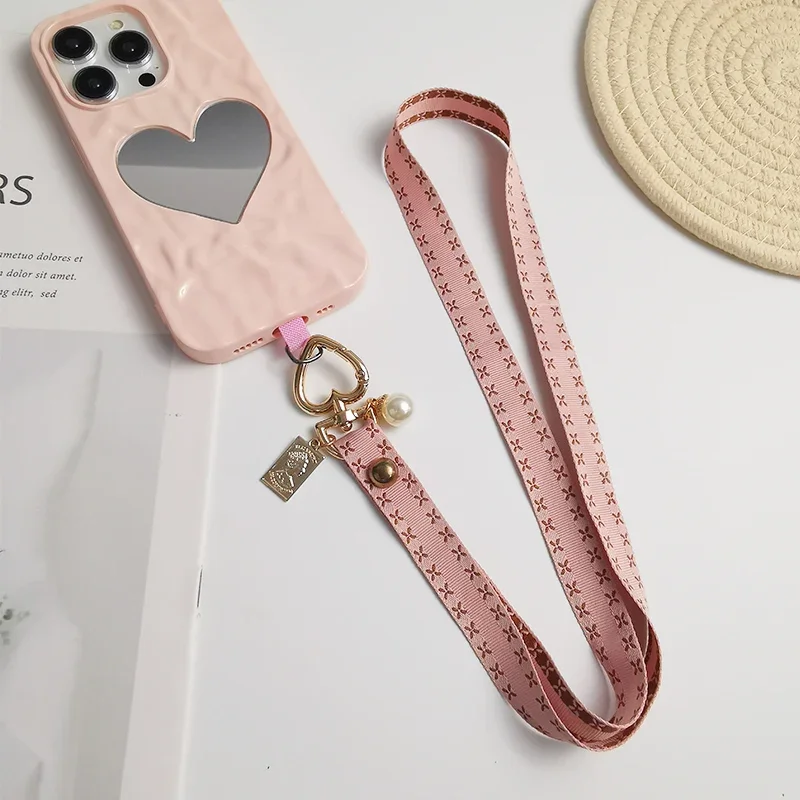 

Фотошнурок с X-образная подвеска на шею и не скользящий зажим стильный металлический кольцо в форме сердца