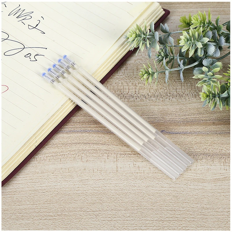 Rotulador borrable con calor, rotulador de tela que desaparece a alta temperatura, recargas, 100 piezas