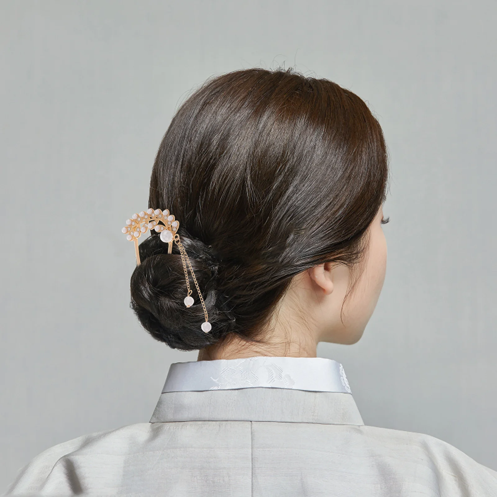 

Заколка для волос, булочка, металлические аксессуары, заколки из сплава для женщин, шиньон, аксессуар для девочек, элегантные французские заколки