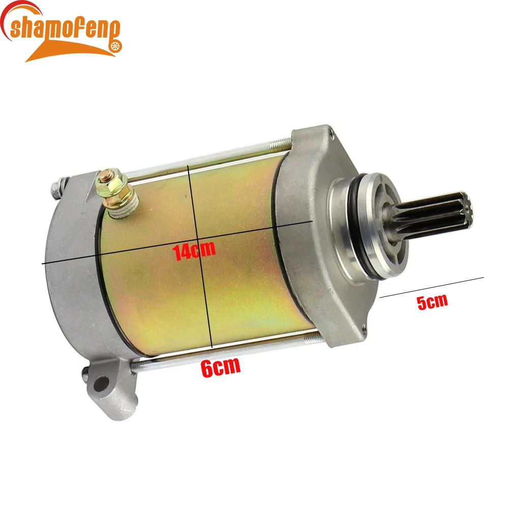 

For 500 188 X5 U5 ATV UTV 0180-091100-0010 Accessories GO KART Repair Parts X5 Replacement Engine starter starting motor