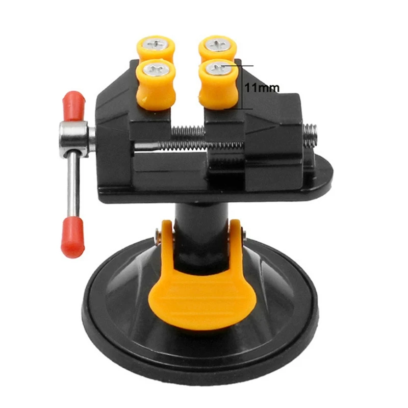 Mini Drill Press Vise Clamp Mini Table Vice Carving Vice for Bench Vice Craft Vise Watch Jewelry Walnut Vice Clamp with