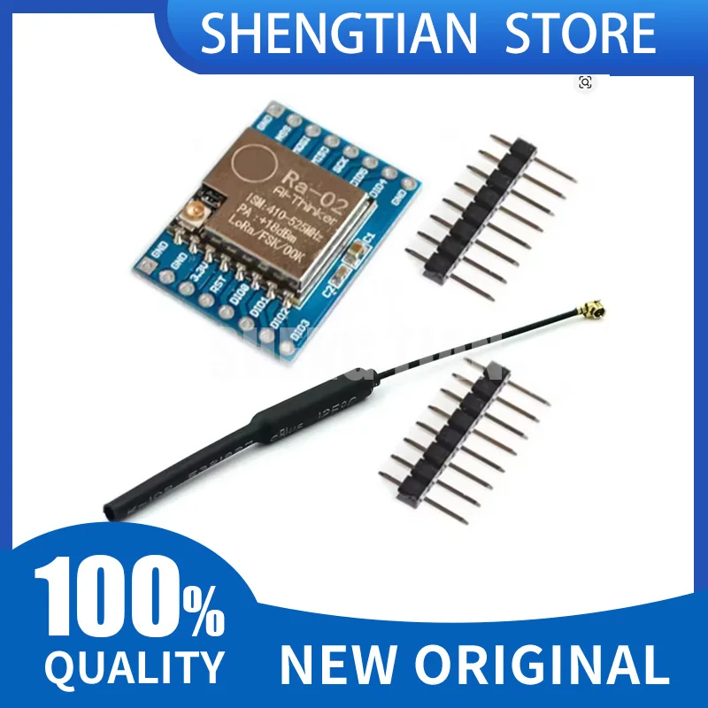 SX1278 LoRa Module 433M 10KM Ra-02 Wireless Module Ai-Thinker Spread Spectrum Transmission Electronic DIY Kit