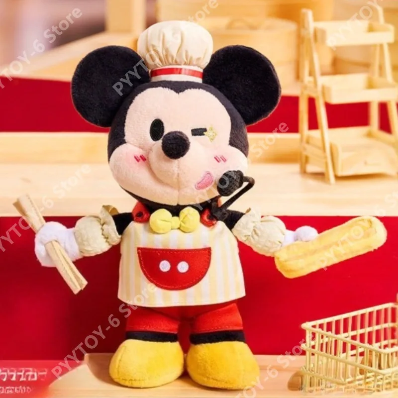 

Оригинальная плюшевая кукла-фигурка Микки Шефа от Disney, мягкая игрушка, украшение для комнаты, подарок на день рождения, игрушка