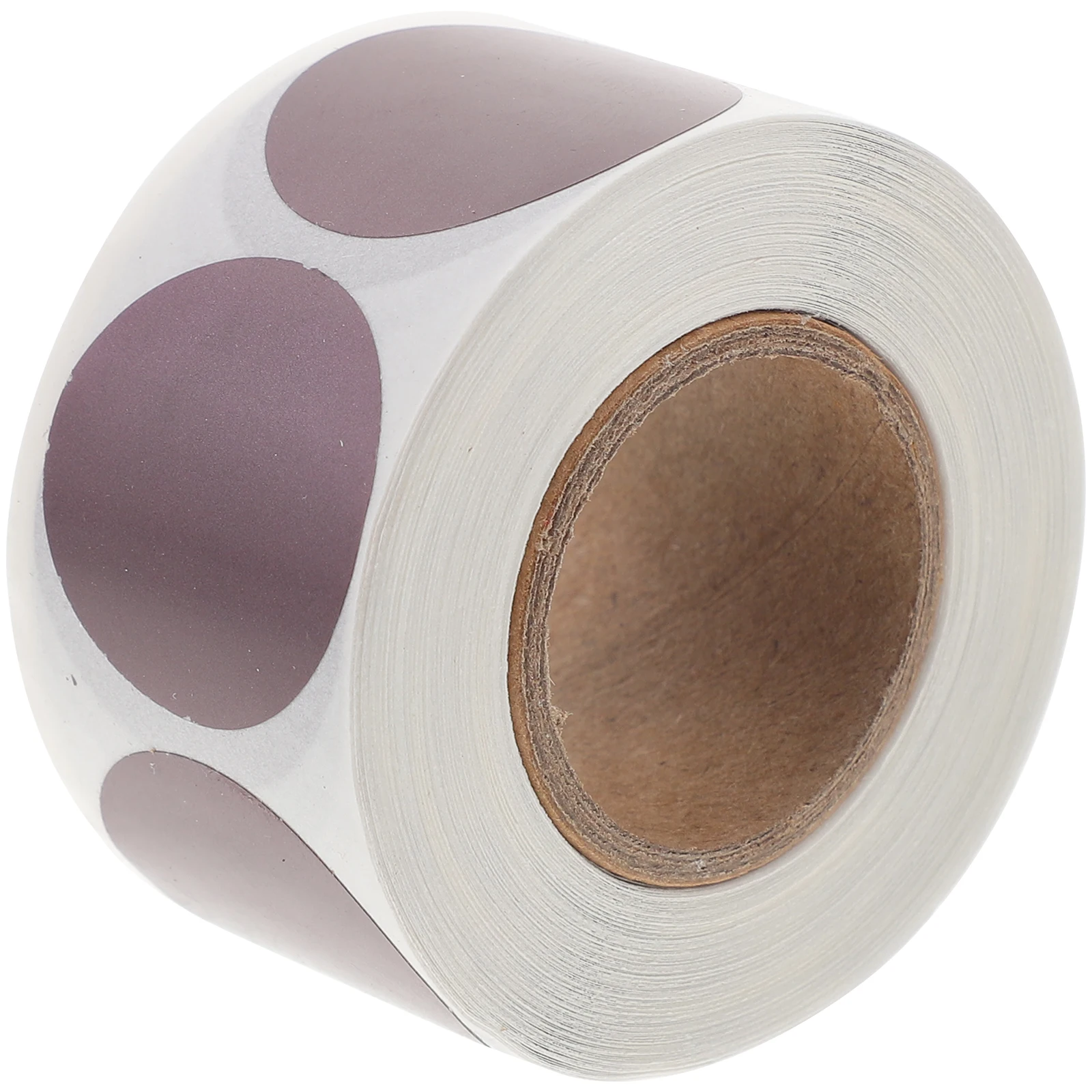 1 Roll Round Diy Self Adhesive Peel Stick Labels For Party Classroom Activity Craft Project Game Props Small Cards Tickets Game