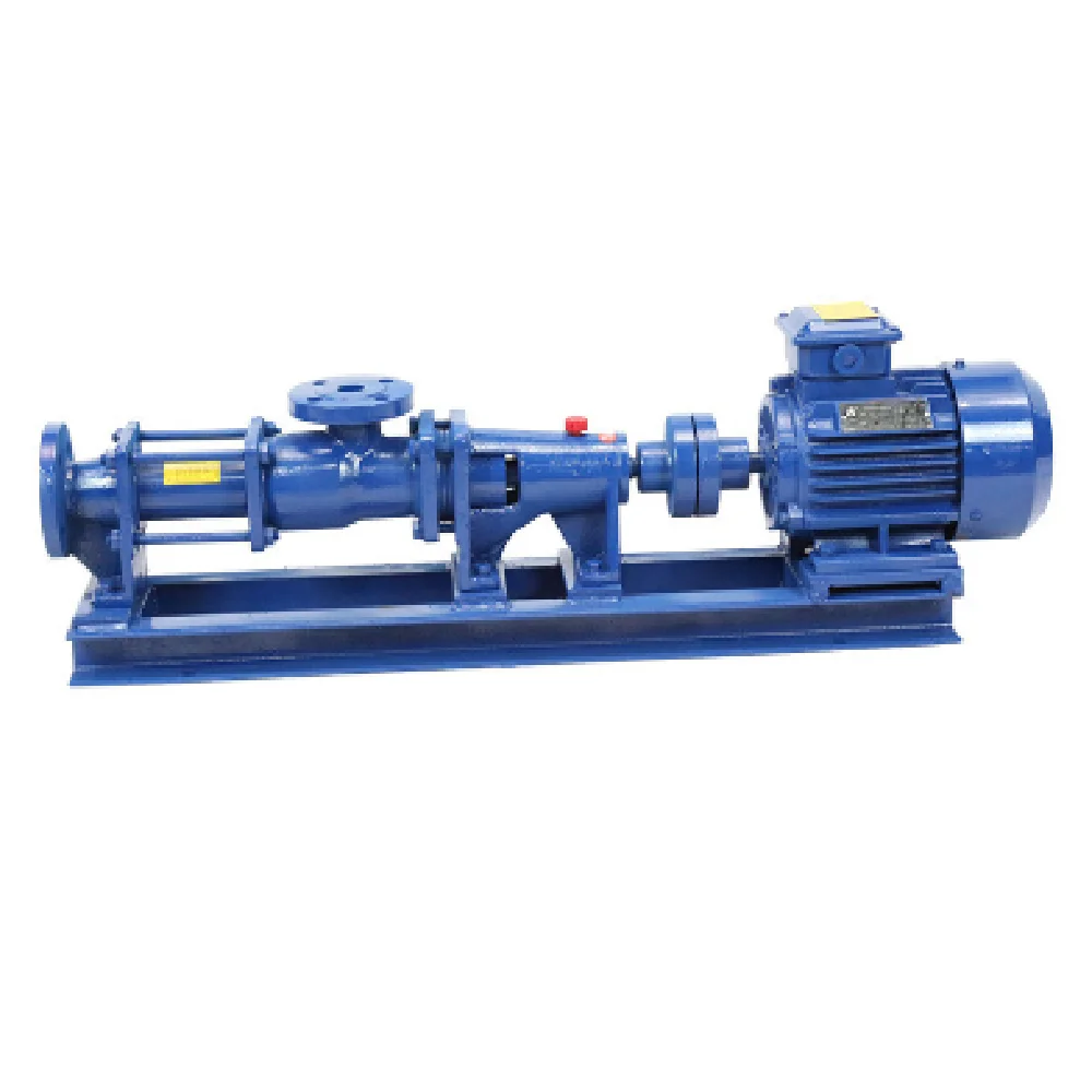 High-Pressure G Type Progressive Cavity Pump Stainless Steel Steel Mono Screw Mud Pump for Marine Applications Wastewater Liquid