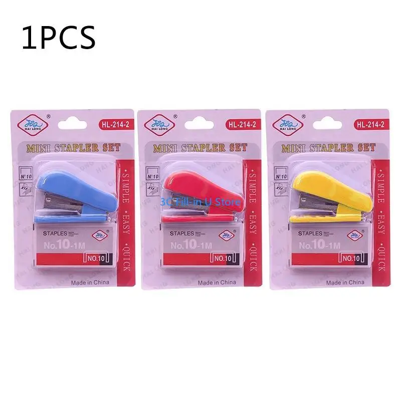 G8TA милые мини-стаплеры с основными продуктами и встроенным инструментом для использования студентов для сема основных