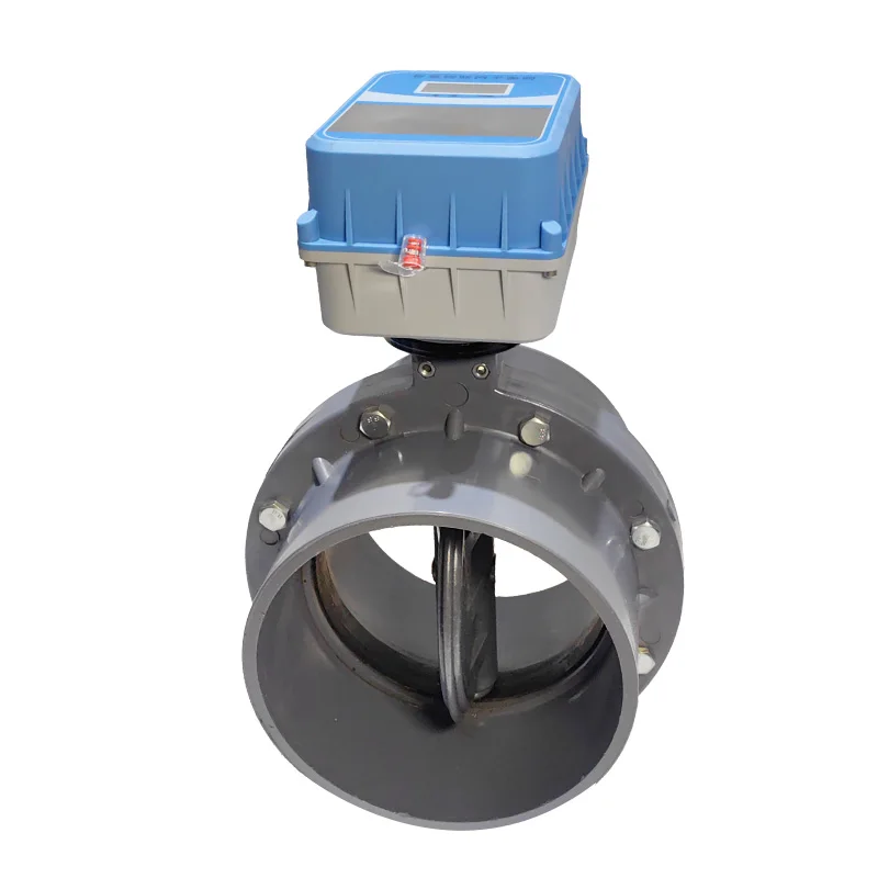 วาล์วบอลไฟฟ้า วาล์วบัตเตอร์ฟลายไฟฟ้าประสิทธิภาพสูง ตัวกระตุ้นแบบมอเตอร์ วาล์ว UPVC ไฟฟ้า