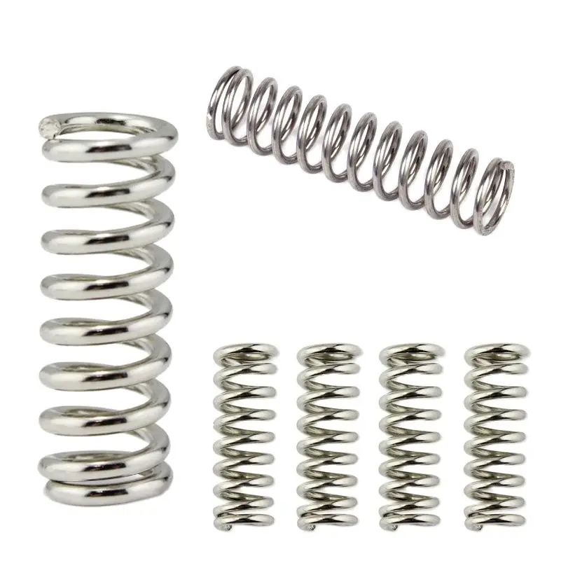 10pcs/Lot Stainless Steel Extruder Spring 1.2 x 7.5 x 20mm for 3D Printer Accessories