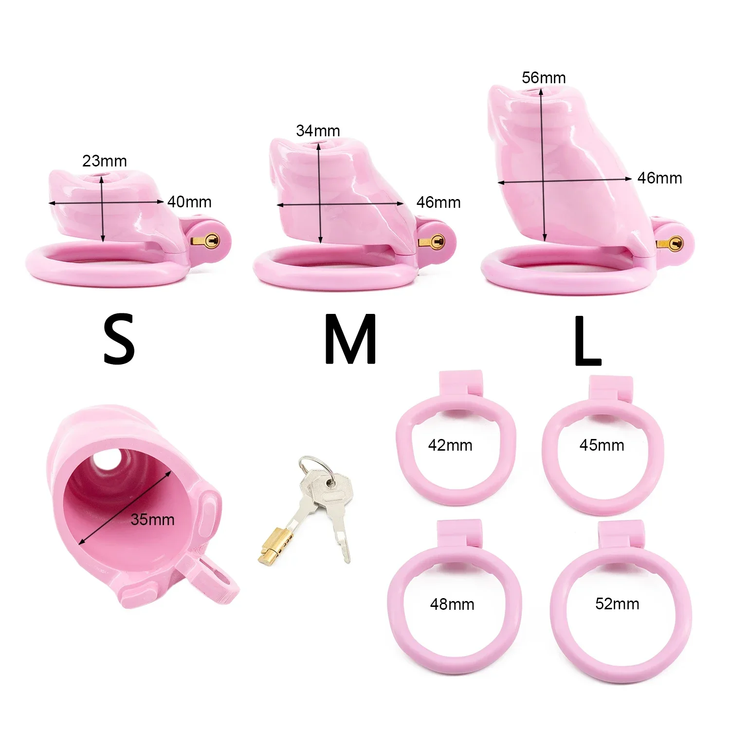 Male Realistic CB Chastity Cage Penis Chastity Lock Dog Penis Design Cock Cage Bondage Abstinence Anti-Cheating Adult Sex Toys