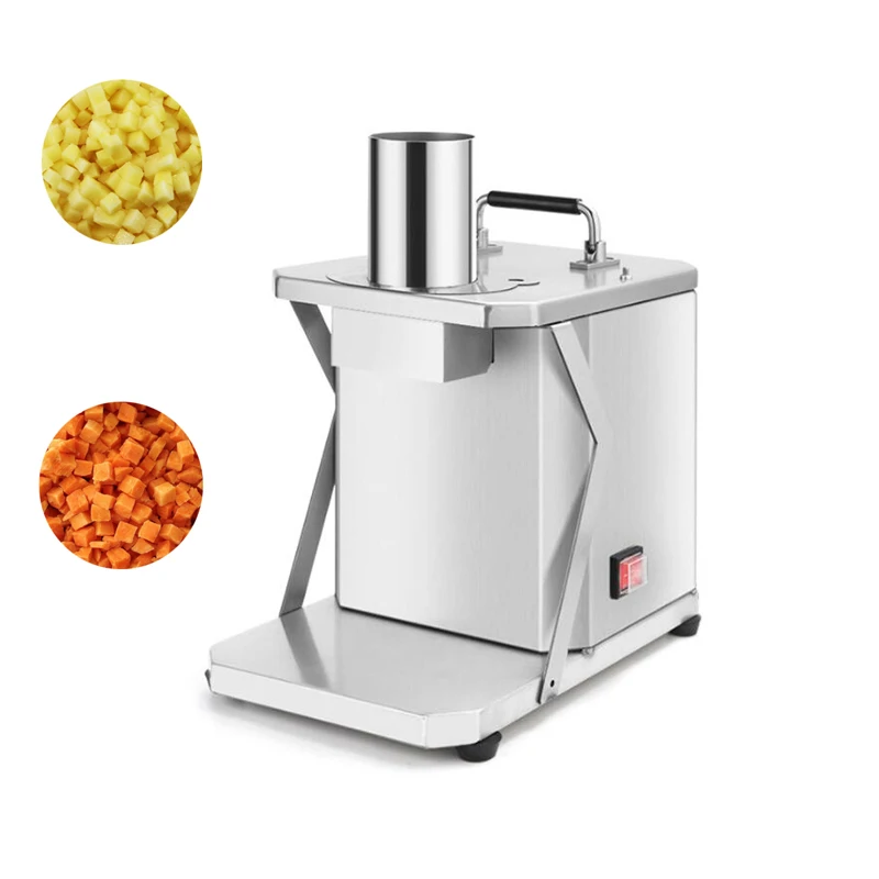 

Commercial Fruit Vegetable Cube Cutting Machine Electric Dicing Machine Carrot Radish Potato Onion Shredder