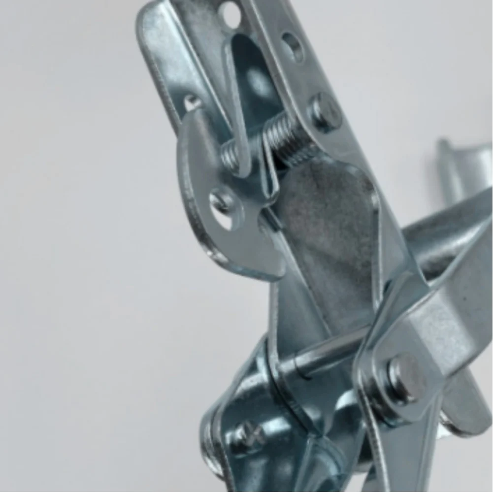 Trailer For camper RV Door Latch Galvanized Metal Clamp Lock for Toolbox Lid and Panel Mounting Rust Resistant