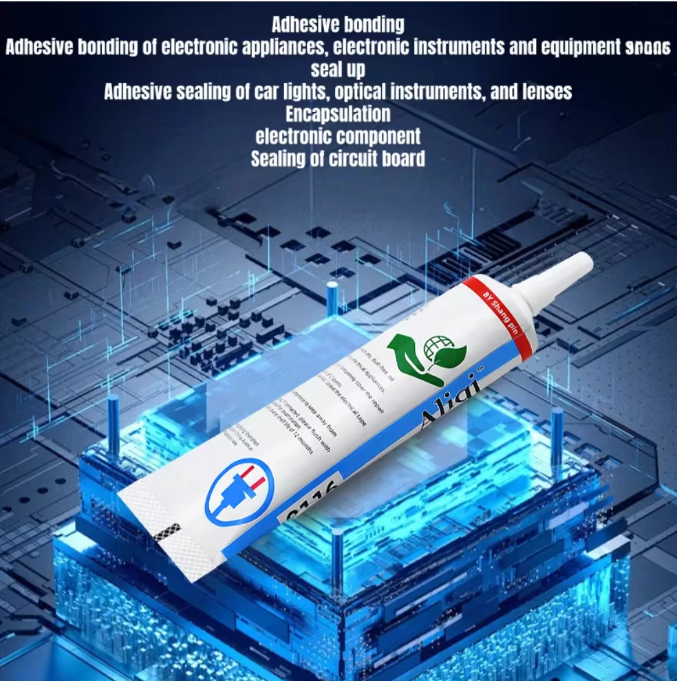 60ml 액체 전기 접착제, 방수 절연 페이스트, 내열 밀봉 기계, 빠른 건조 가정용 전선 접착제