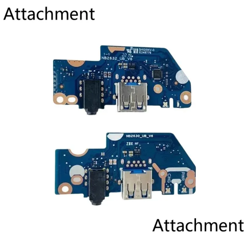 

Original For NB2630_UB_V6 NB2632_UB_V6 Laptop USB 3.0 Audio IO Board