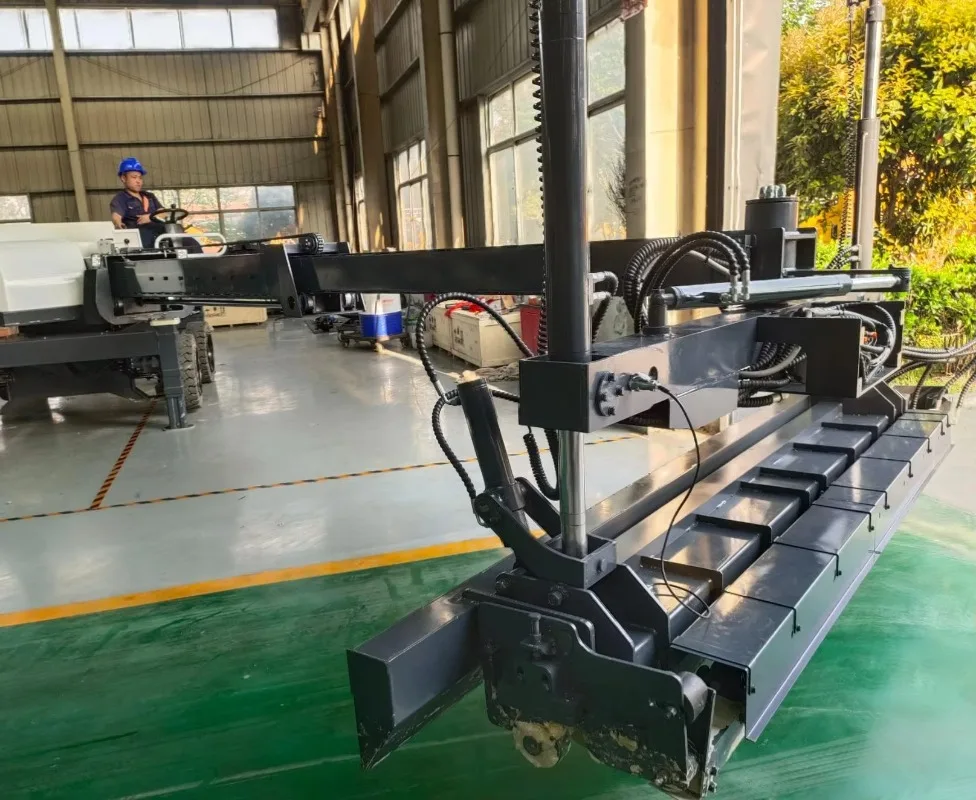 Customized High Tech New Concrete Laser Leveling Machine Hydraulic Motor Drive Four Wheel High for Warehouse/Parking Lot
