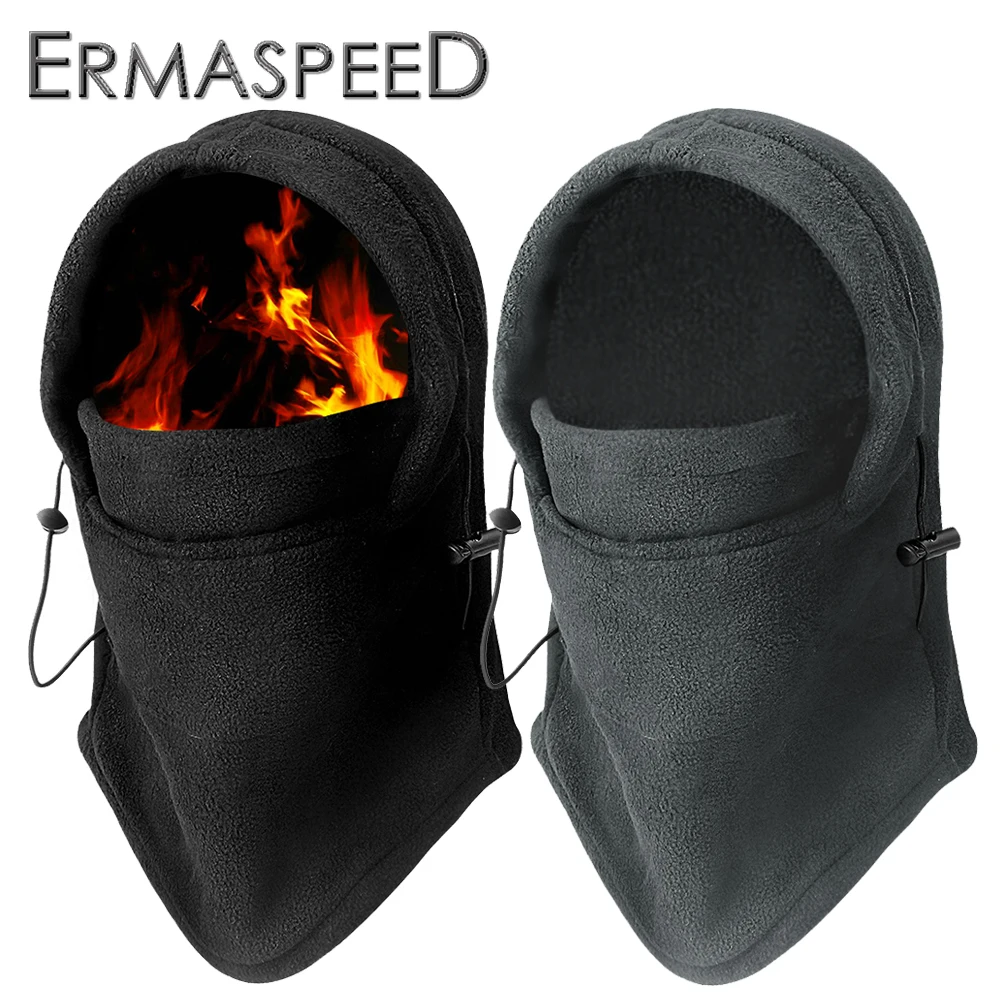 

Windproof Thermal Balaclava Face Mask Winter Full Face Shield Neck Cover Women Men Mask For Skiing Riding Motorcycling Outdoors