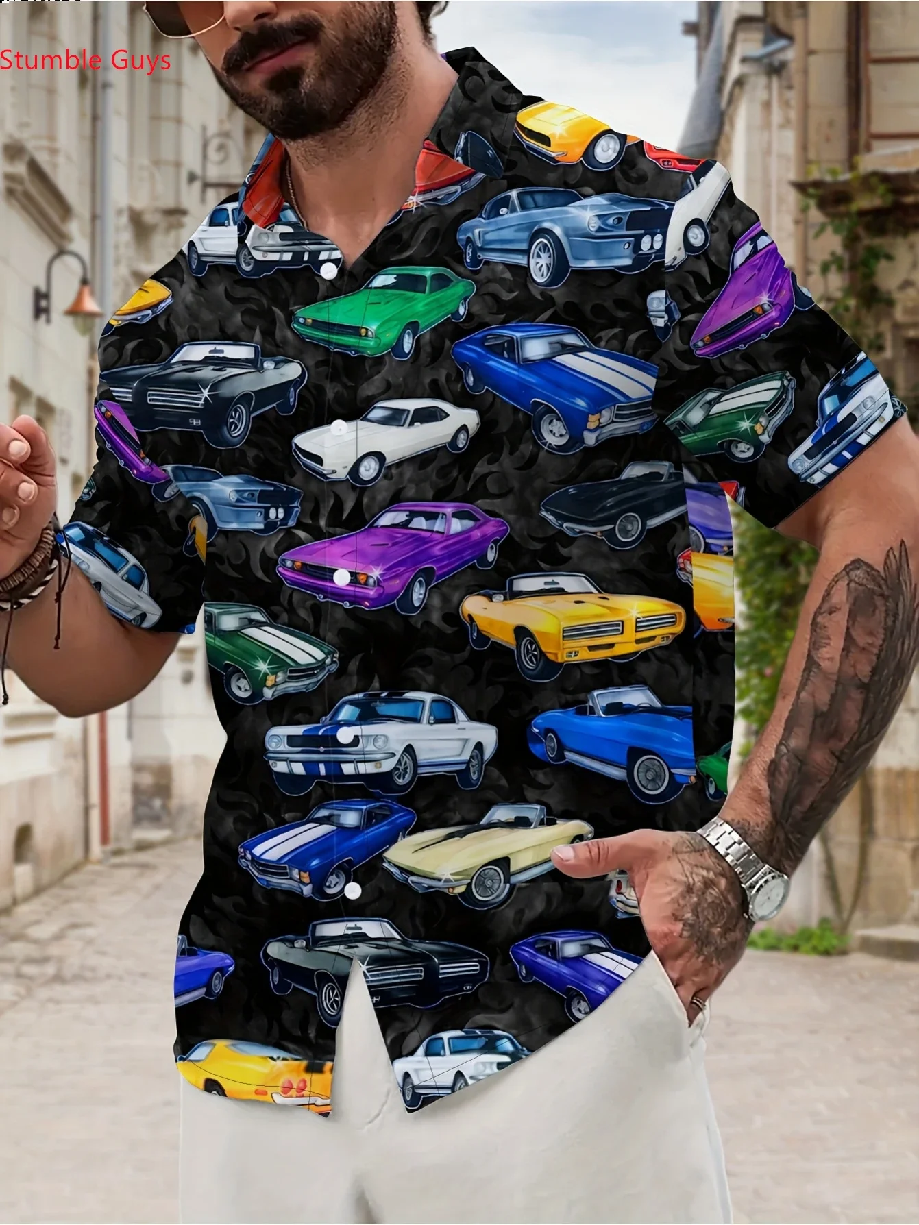 

2026 New Arrival Hawaiian Shirt For Men Summer Casual Man Women Short Sleeve Beach Party Print Tops