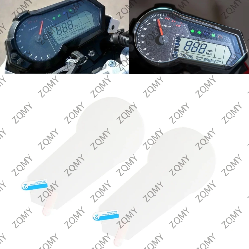 

2x Motorbike Speedometer Screen Film Protector Sticker For Benelli TNT125