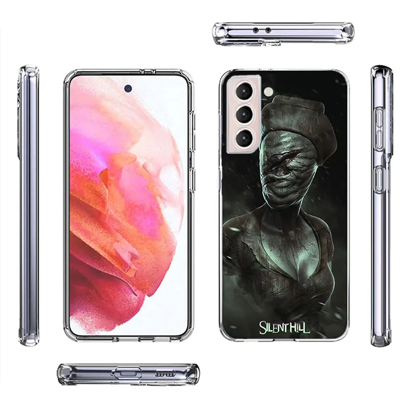 Games S-Silent Hill Phone Case For Galaxy A14 A24 A34 A54 Samsung A02S A12 A22 A32 A42 A52 A72 A13 A33 A53 5G A03 A03S A23 A73 A