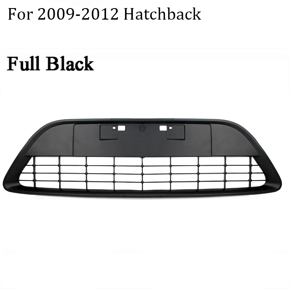 Upper Lower Grille Bumper Grill Honeycomb For Ford Focus Hatchback 2009 2010 2011 2012