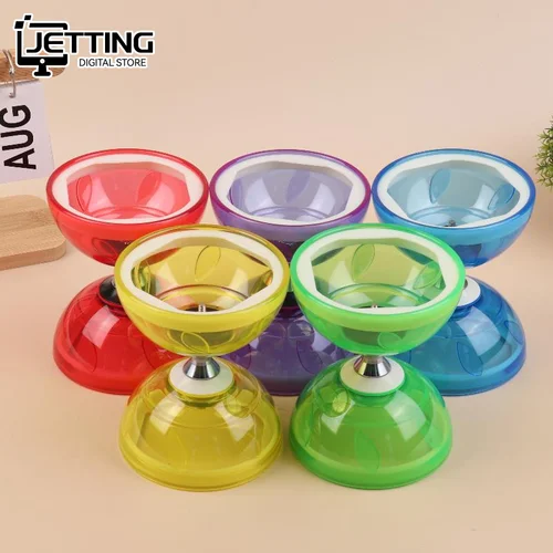 Imagen 2 del producto 1 Juego de Diabolo portátil chino Yoyo Diabolo, equipo de Fitness profesional para adultos, niños, ancianos, ejercicio de agilidad interior al aire libre