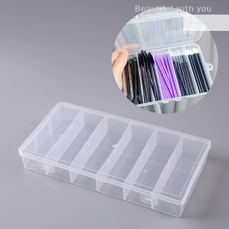 NewNew-Juego de extensiones de pestañas, caja de pestañas, Micro cepillo, cinta, anillo de pegamento, almohadilla para ojos, aplicador de rímel desechable, herramienta de almacenamiento