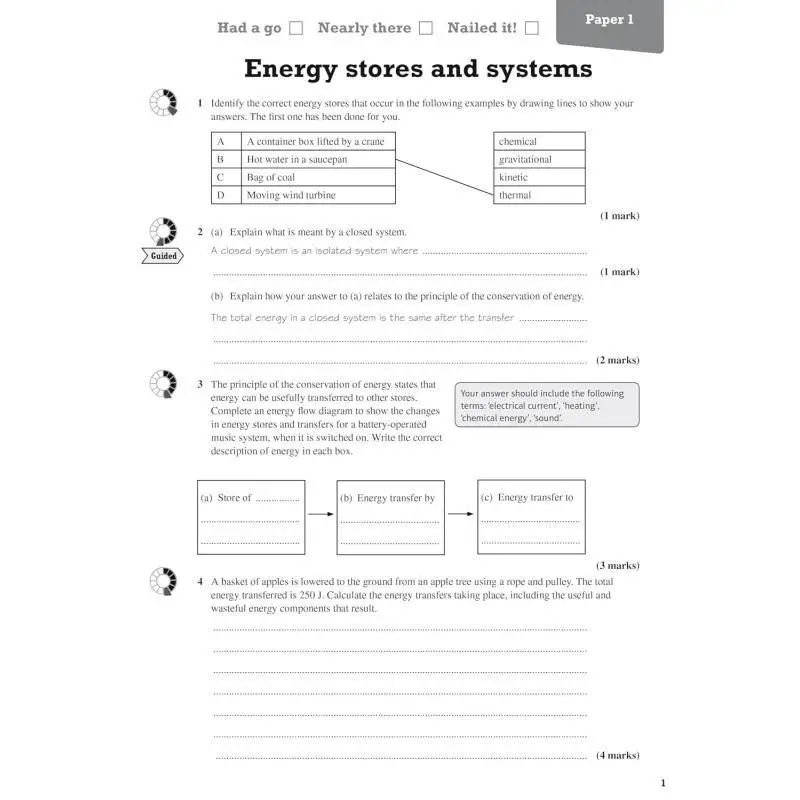 بيرسون ريفيز AQA GCSE مصنف مراجعة أعلى للفيزياء لعام 2025 و2026 تقييمات ولامتحانات كاثرين ويلسون 9781292131504 #3