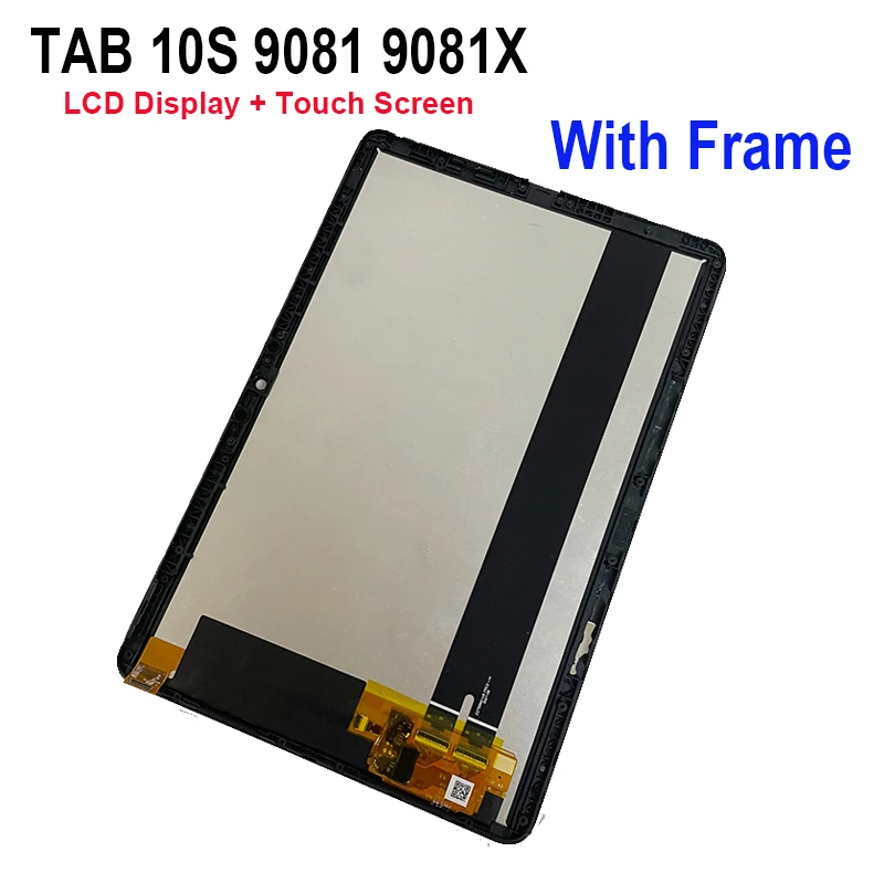 HJ 10,1-дюймовый ЖК-дисплей для планшета TCL TAB 10S 9081 9081X ЖК-дисплей с сенсорным экраном в сборе с рамкой