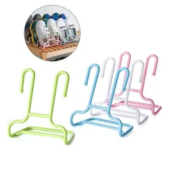 10PCS/Set Creative Multi-Function Shoe Rack Children Kid Shoes Stand Hanging Shelf Drying Shoes Hanger Rack Save Space Organizer